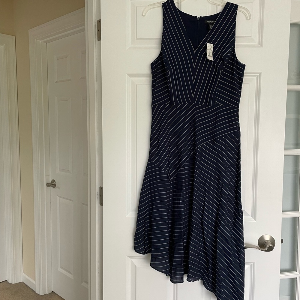 White House Black Market Striped Dress